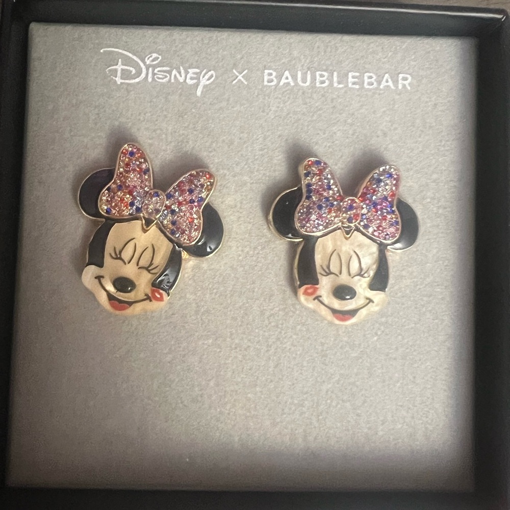 Disney x Baublebar Minnie Mouse Earrings